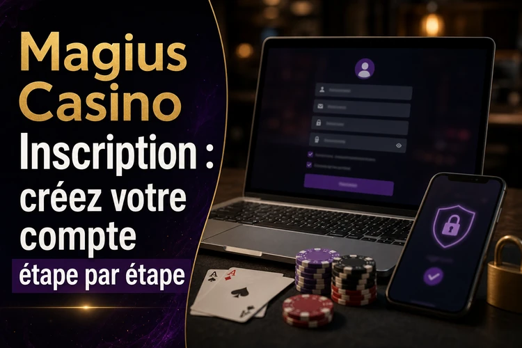 Magius Casino Inscription: créez votre compte étape par étape