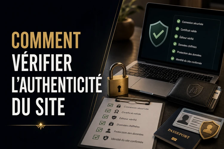 Comment vérifier l'authenticité du site